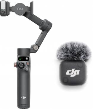 DJI Osmo Mobile 7P Vlogging Combo noir