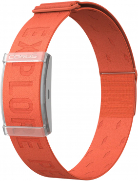 COROS heart rate monitor orange