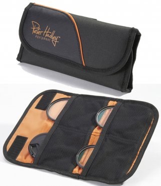 Peter Hadley Filtertasche Las Vegas schwarz/orange