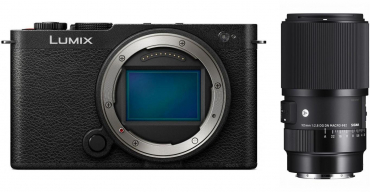 Panasonic DC-S9 schwarz + Sigma 105mm f2,8 DG DN Makro (A)