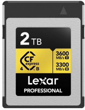 Lexar CFexpress Professional Type-B Gold 4.0 2TB