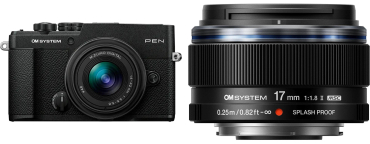 OM System PEN +14-42mm III Black + M. Zuiko Digital ED 17mm f/1.8 II