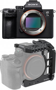 Sony Alpha ILCE-7 III + SmallRig 2629 Half Cage