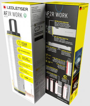 Ledlenser AF2R Work Handwerker-Taschenlampe