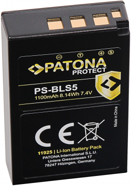 PATONA PROTECT Akku Olympus BLS5
