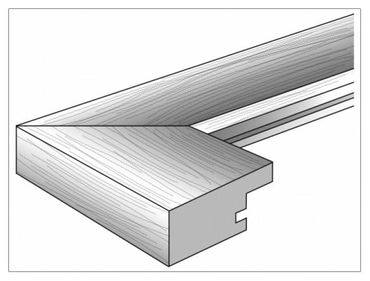 Walther Cadre en bois HO015D Home 10x15cm gris