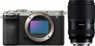 Sony Alpha ILCE-7C II silber + Tamron 25-200mm f2,8-5,6 Di III VXD G2