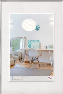 Walther Plastic frame KV330S New Lifestyle 30x30cm silver