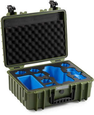 DJI Mavic 4 Pro + B&W Case Typ 5000 bronze/grün