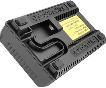 Nitecore UCN2 Pro Doppel Charger für Canon LP-E6