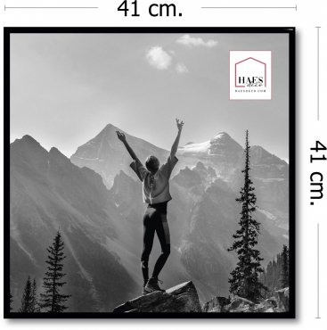 Haes plastic frame EF17B Easy Frame 40x40cm black