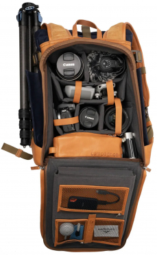 Compagnon backpack Gen III blue lightbrown