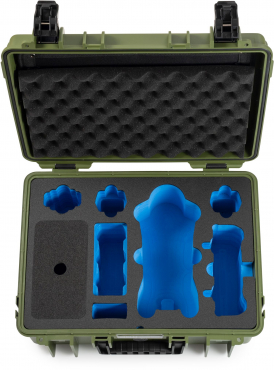 DJI Mavic 4 Pro + B&W Case Typ 5000 bronze/grün
