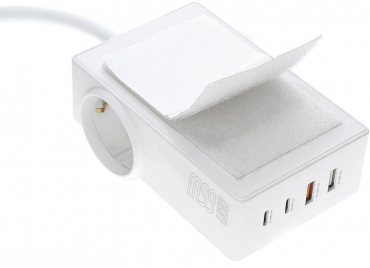 4smarts USB-C/A power strip Desk GaN 65W