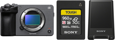 Sony ILME-FX5 + CFexpress 960GB Typ A Tough + MRW-G3 Reader
