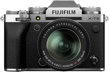 Fujifilm X-T5 silver + XF18-55mm f2.8-4 + Tamron 150-500 f5-6.7