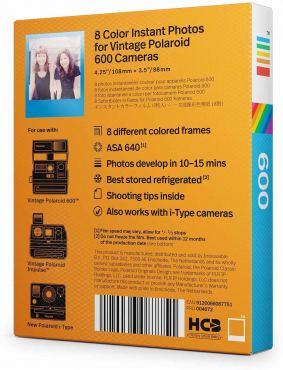 Polaroid 600 Color Film Color Frames 8x 3er Pack