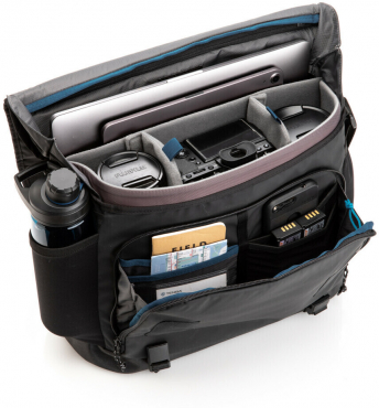 Tenba DNA 16 Slim Messenger Tasche Schwarz