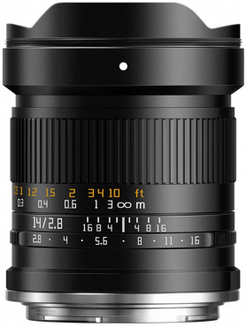 TTArtisan 14mm f2,8 Nikon Z (FF)