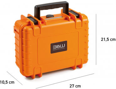 B&W DJI Osmo 360 Case Type 1000 Orange