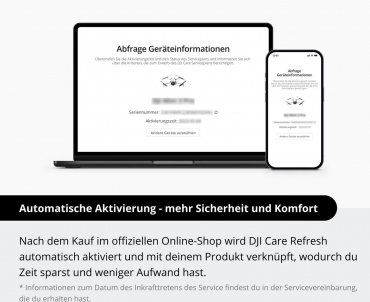 DJI Care Refresh - 2 Jahre (Lito X1) - E-Key