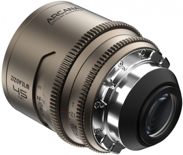 DZOFILM Arcana Prime 45mm T2.1 1.5X Hybrid Anamorphic PL-Mount