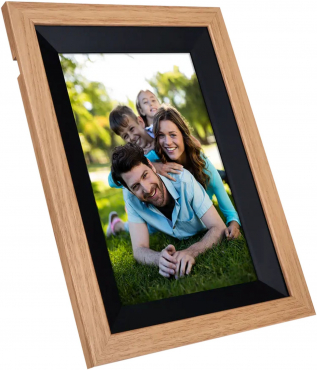Rollei Smart Frame WiFi 105 Wooden Braun