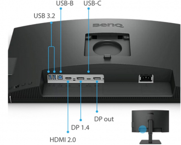 Technische Daten  BenQ PD2506Q 25-Monitor grau