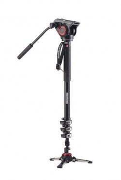 Manfrotto MVMXPRO500 XPRO Alu Video-Einbeinstativ mit Kopf 