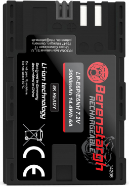 Berenstargh Akku Canon LP-E6P 2400mAh