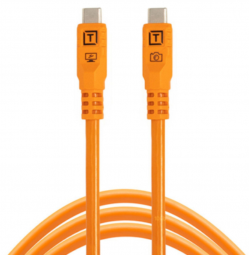 Tether Tools TetherPro Optima 10G USB-C 1,8m orange