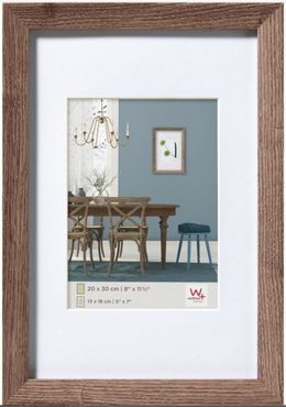 Walther EF040N Fiorito wooden frame 30x40 walnut