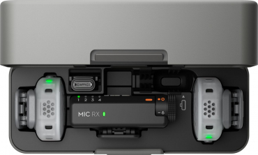 DJI Mic Mini 2S (2 Transmitters + 1 Receiver + Charging Case)