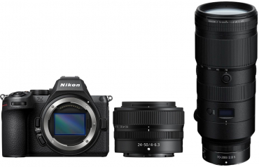 Nikon Z5II + 24-50mm f4,0-6,3 + Z 70-200 f2,8 VR S