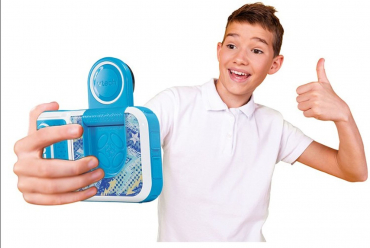 VTech KidiZoom Print Cam Scrapbook Bundle blau