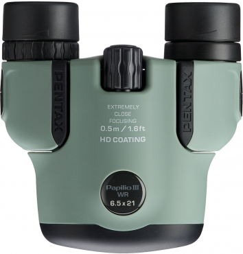 Pentax Jumelles Papilio III 6,5 x 21 WR olive - 6066990 Pentax Jumelles Papilio III 6,5 x 21 WR olive