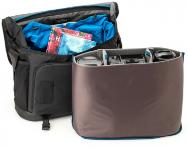 Tenba DNA 16 Slim Messenger Tasche Schwarz