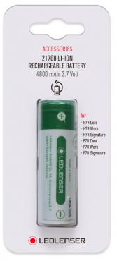 Ledlenser 21700 Accu Li-Ion 4800mAh Green
