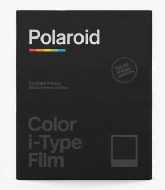Polaroid i-Type Color Film Black Frame 8x