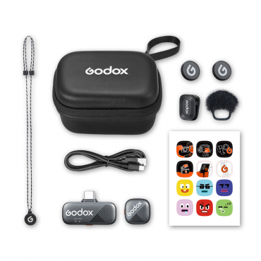 Godox Cube SC Kit1 2.4GHz Wireless Microphone mit USB-C