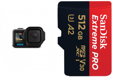 GoPro MISSION 1 + SanDisk microSDXC 512GB V30