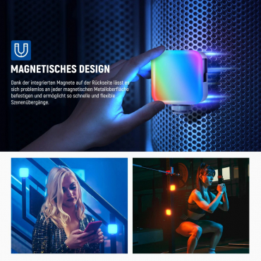 NEEWER BL60C, 5 Watt magnetisches RGB Videolicht