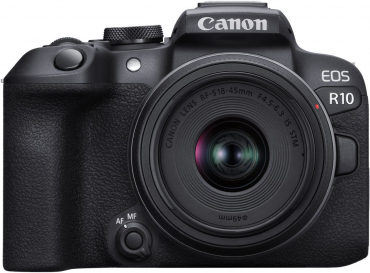 Canon EOS R10 + RF-S 18-45mm f4.5-6.3 IS STM + RF 75-300mm f4-5.6