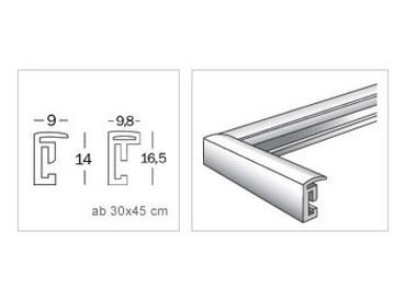 Walther Plastic frame KV824D New Lifestyle 18x24cm steel