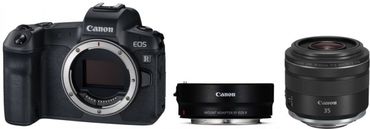Canon EOS R Gehäuse + EF Adapter + RF 35mm f1,8 IS STM Macro