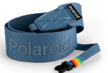 Polaroid Camera Strap Flat bleu