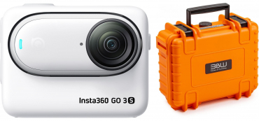 INSTA360 GO 3S 128GB White + étui B&W type 500 orange