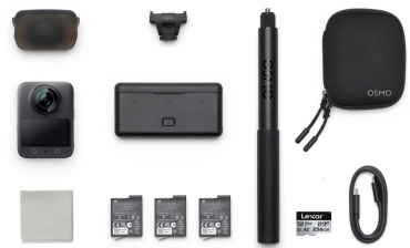 DJI Osmo 360 Adventure + Lexar Silver Plus 256GB - 6067276 DJI Osmo 360 Adventure + Lexar Silver Plus 256GB