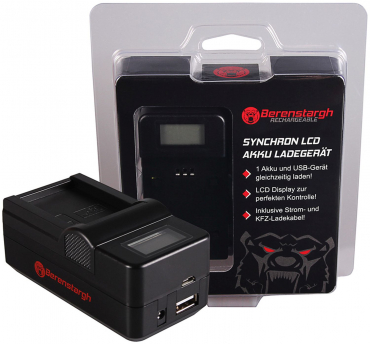 Berenstargh Ladegerät für Canon LP-E17 8,4V - 6068231 Berenstargh Ladegerät für Canon LP-E17 8,4V