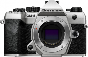 OM System OM-5 Mark II Housing silver